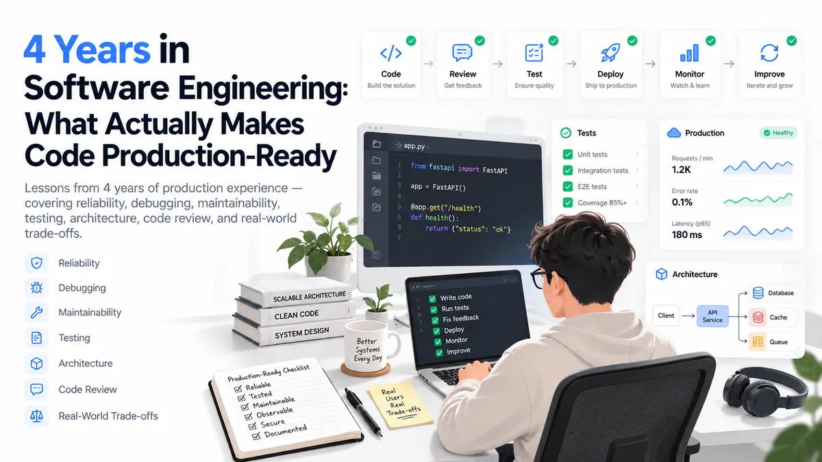 What Makes Code Production-Ready? Lessons After 4 Years